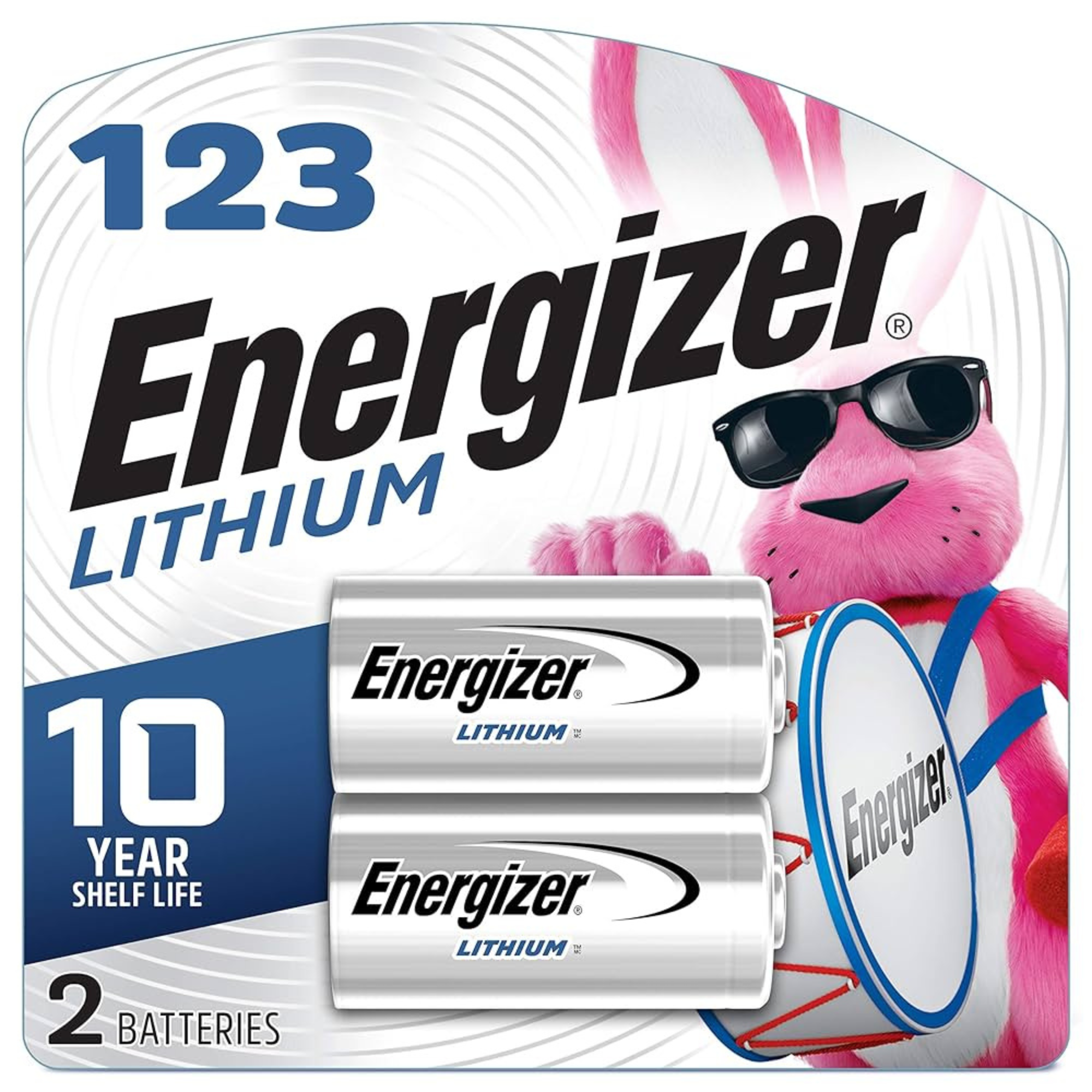 Energizer 123 Lithium Batteries (2-Pack) from GME Supply